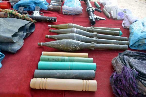 Diyarbakır Bismil'de PKK'nın mühimmatları ele geçirildi
