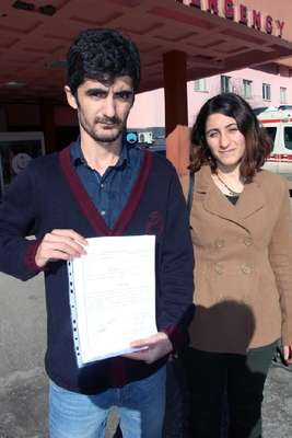 Şırnak'ta doktora saldırıya 1 günlük iş bırakma eylemi