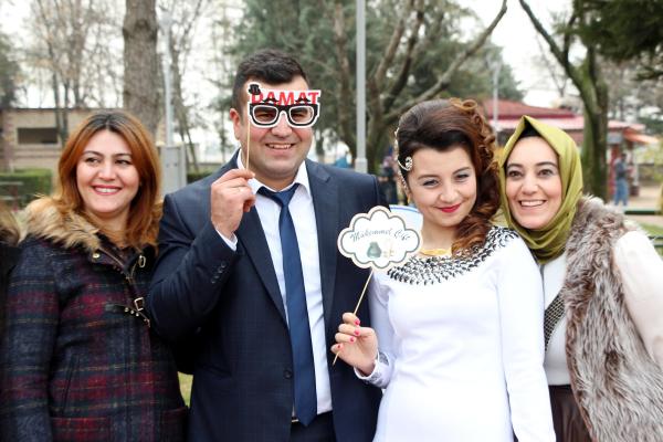Kahramanmaraş'ta 35 çift törenle evlendi