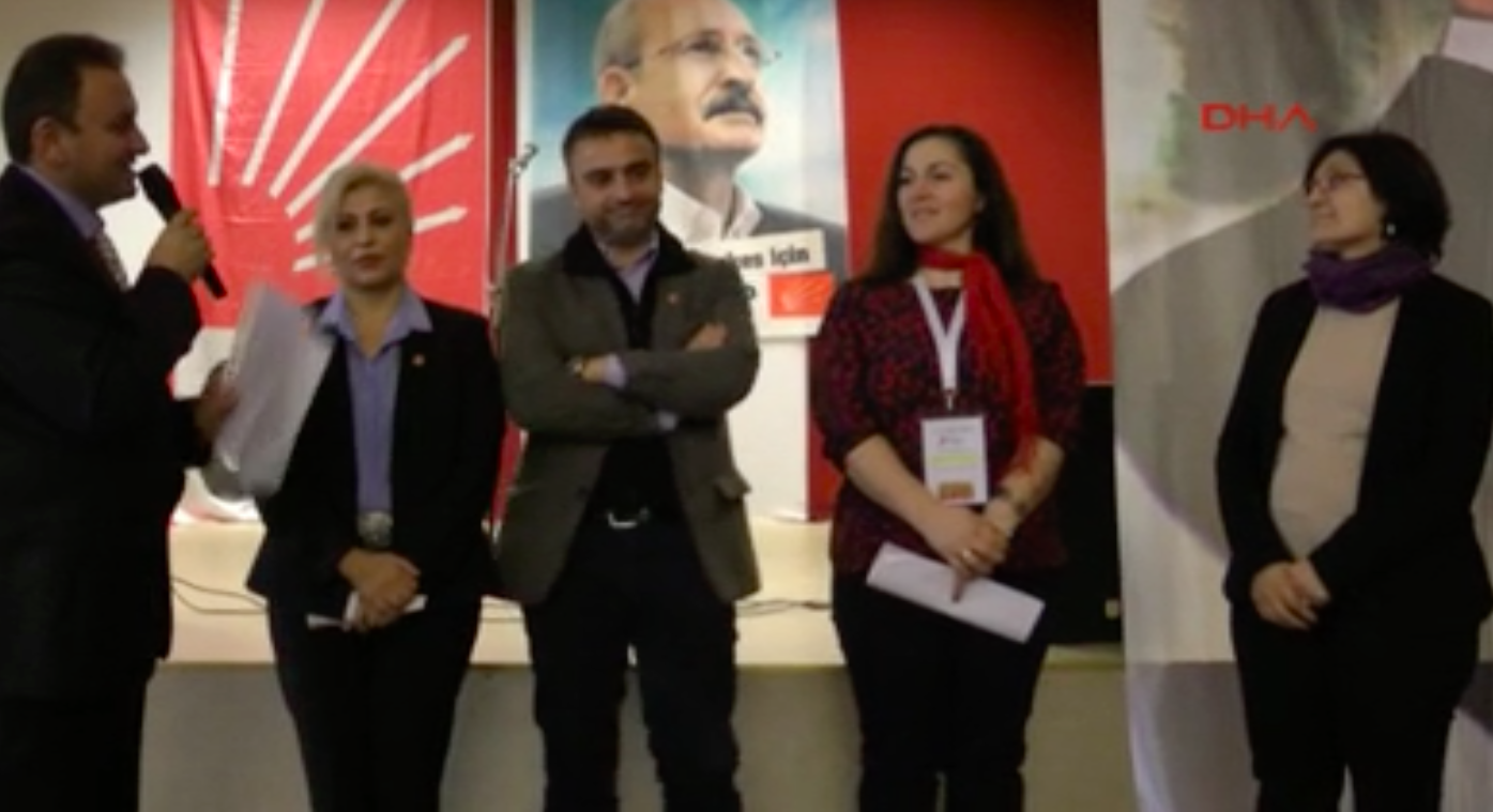 CHP'liler Nürnberg'te Sevgililer Günü'nü kutladı