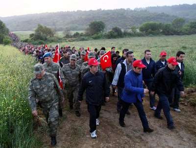 57'nci Alay Vefa Yürüyüşü'ne 25 bin kişi katılacak
