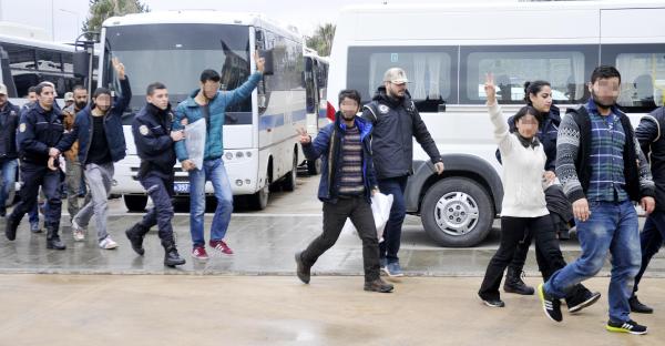Antalya'daki PKK operasyonunda 17 kişi tutuklandı