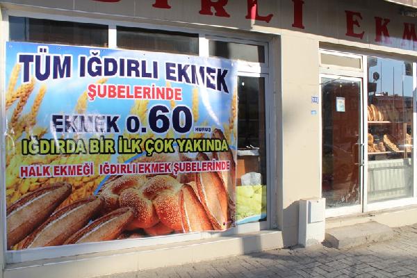Iğdır'da ekmek 15 kuruş ucuzladı