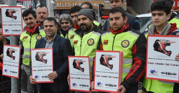 Safranbolu'da 'Aklınız da kaskınız da başınızda olsun' projesi