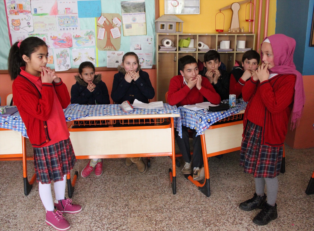 Öğrencilere 'kuşdili' eğitimi başladı
