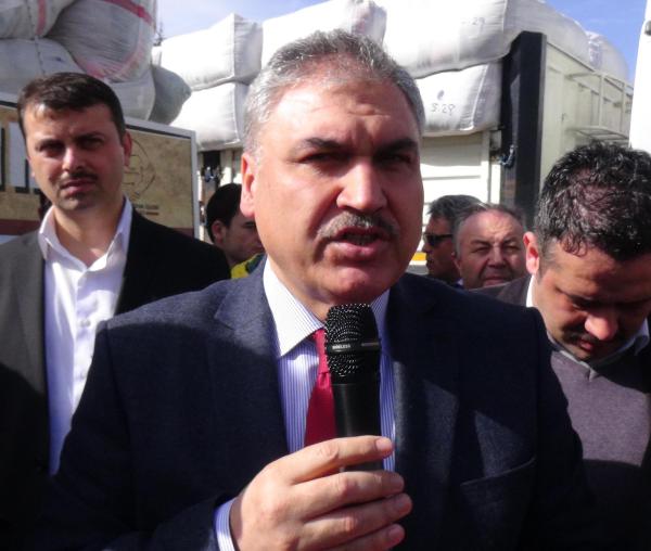 Uşak'tan, Bayırbucak Türkmenleri'ne  yardım
