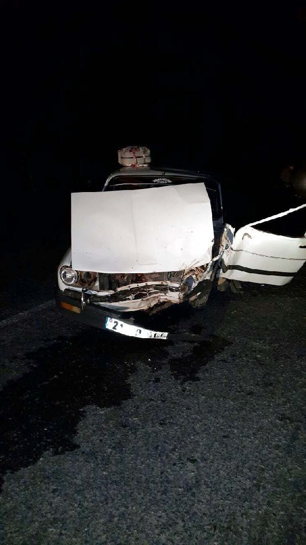 Ceylanpınar’da otomobiller çarpıştı: 8 yaralı