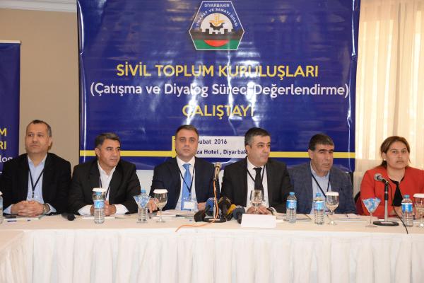 Diyarbakır'da 'Çatışma ve Diyalog Süreci Değerlendirme Çalıştayı'