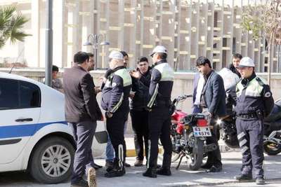 Şanlıurfa'da trafik denetimi