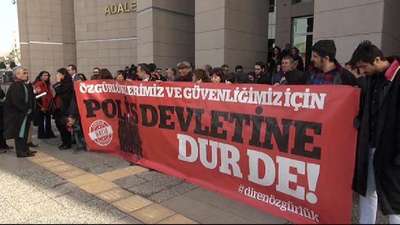 Avukatlardan "İç Güvenlik Yasa Tasarısı" protestosu