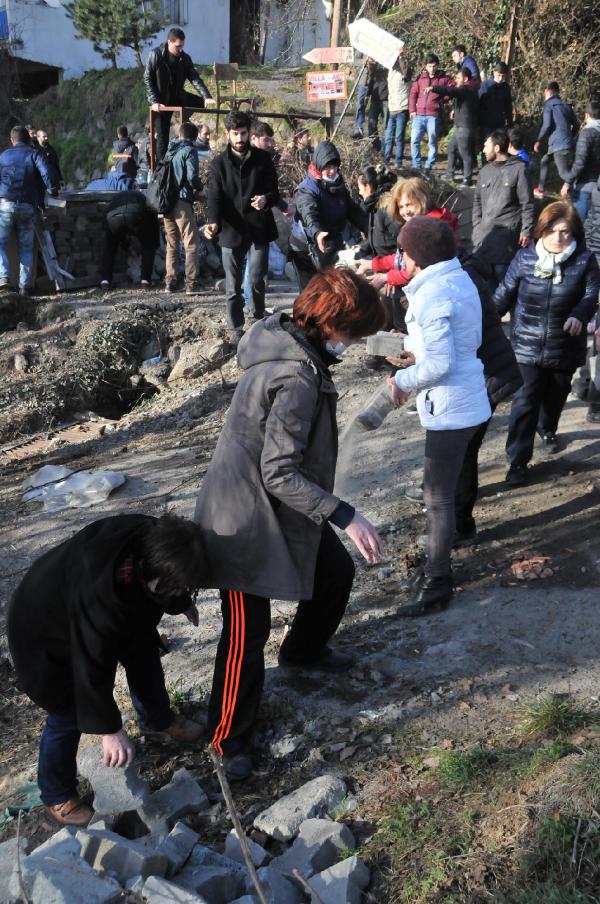 Artvin Cerattepe'ye polis ve jandarma takviyesi