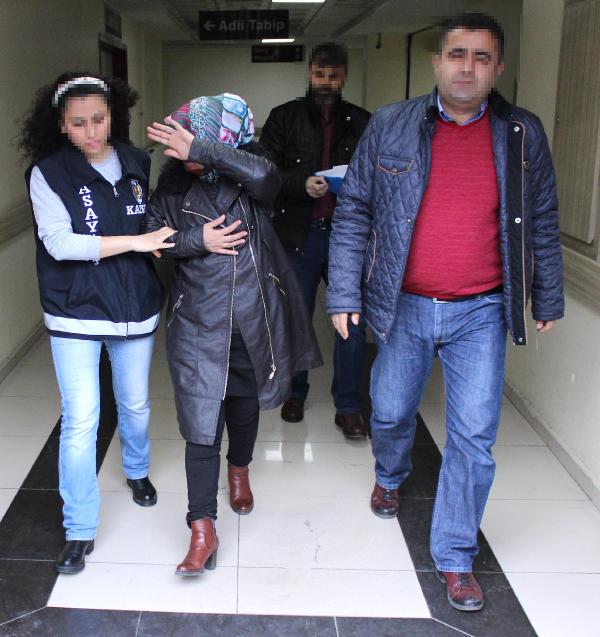 Suriyeli gelin altın ve paralarla kaçmak isterken yakalandı