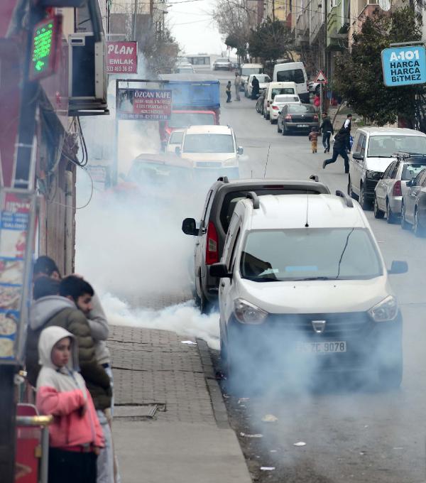 Gazi Mahallesi’nde polis müdahalesi
