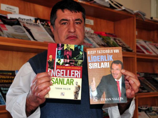 İşitme engelli yazar 5'inci kitabını çıkardı