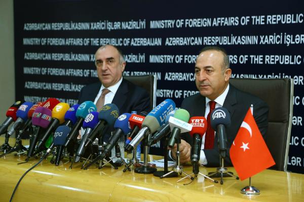 Dışişleri Bakanı Mevlüt Çavuşoğlu, Bakü'de