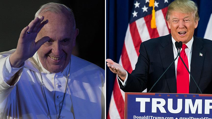 Papa: Trump Hristiyan değil