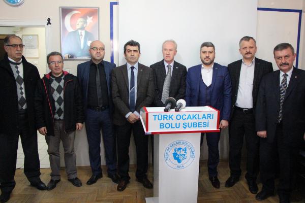 Bolu'da ortak bildiriyle teröre tepki