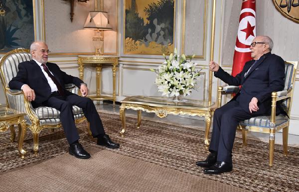 Irak Dışişleri Bakanı Caferi Tunus'ta