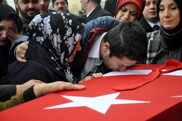 Şehit Mustafa Küçük Trabzon'da toprağa verildi