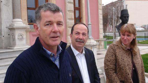 İngiltere Büyükelçisi, Richart Moore haftasonu tatili için Edirne'ye geldi