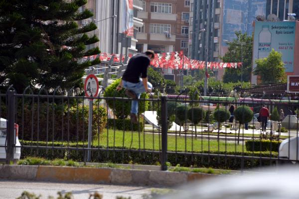 Trafikte tehlikeli geçiş