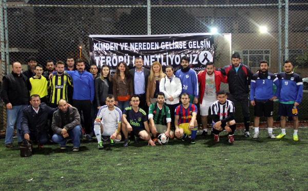 CHP'lilerin dostluk maçında terör kınandı