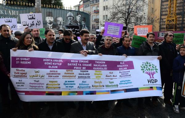 HDP ve HDK’den "21 Şubat Dünya Anadil Günü" açıklaması
