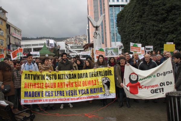 İzmit'te Cerattepe eylemi