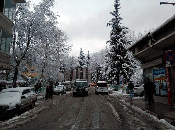 Tokat'ta 3 ilçede okullara kar tatili