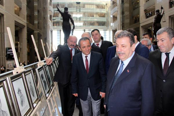 İstanbul Adalet Sarayı'nın Güvenlik Müdürü'nden Atatürk sergisi