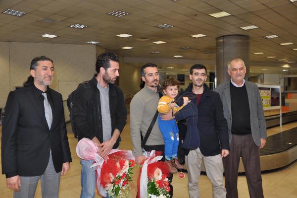 PKK'lı teröristlerce  kaçırılarak serbest bırakılan AA muhabirleri İstanbul'da