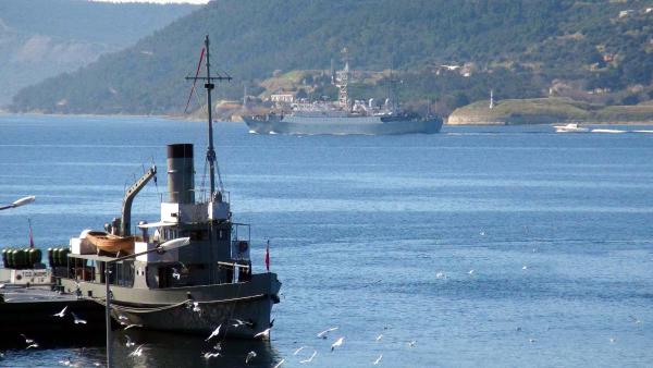 Akdeniz'e giden Rus istihbarat gemisi, Çanakkale Boğazı'ndan geçti