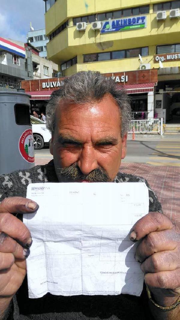 Kaymakamlığın verdiği yoksulluk maaşı ve kira yardımını iade etti