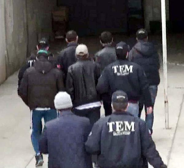 Gaziantep'te 5 IŞİD militanı tutuklandı