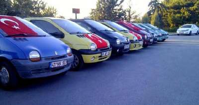 Twingo tutkunlar Kartepe'de buluşuyor