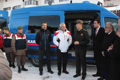 Ilgaz'da mobil jandarma karakolu hizmete girdi