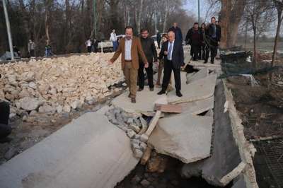 Edirne'de köprüler trafiğe açıldı (2)