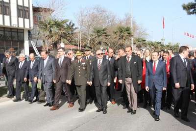 Atatürk'ün Balıkesir'e gelişinin 92'inci yıldönümü kutlandı