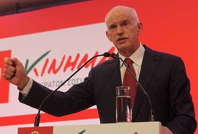 Papandreu, parasızlık nedeniyle seçime girmiyor