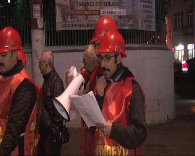 Mühenris ve mimarlar 3 günlük açlık grevine başladı