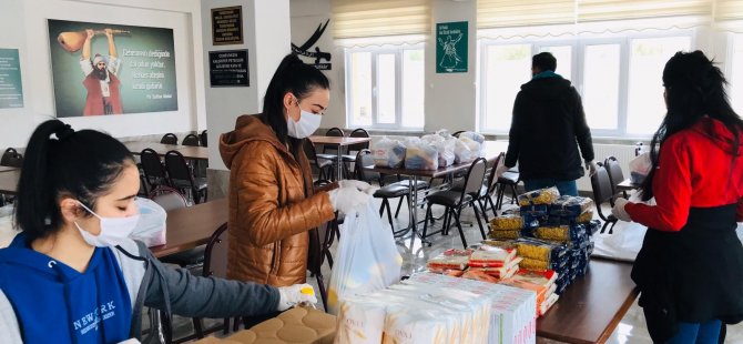 Gurbetçiler hemşehrilerini unutmadı
