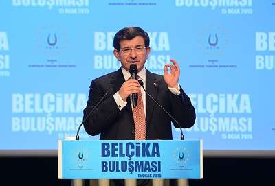 Davutoğlu Belçika Buluşması'na katıldı