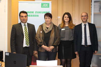 AOK Hessen’den mini bilgilendirme birimi