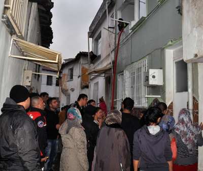 Bedensel engelli genç yangında öldü