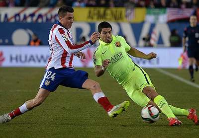 Barça, Atletico Madrid'i kupadan eledi