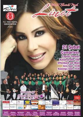 Linet konserine yoğun ilgi