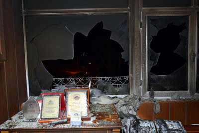 Tunceli'de molotoflu saldırı
