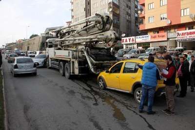 Ereğli'de zincirleme kaza: 1 yaralı