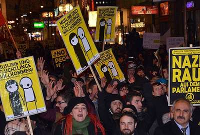 İsveç'te PEGİDA protestosu