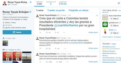RTE'den İspanyolca tweet